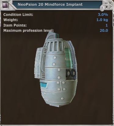 NeoPsion 20 Mindforce Implant